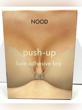 NEW, NOOD Shape-Up Ultra-Thin Adhesive Bra, Soft Tan Size D, Open Box-Nordstrom